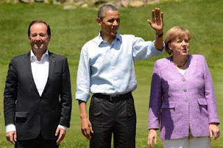 Υπέρ της παραμονής της Ελλάδας στο ευρώ με τήρηση των δεσμεύσεων οι G8 - Φωτογραφία 1