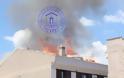Καστοριά - Φωτιά σε δυόροφη οικοδομή στο κέντρο της πόλης - Φωτογραφία 1