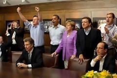 ΠΑΝΗΓΥΡΙΣΕ ΓΙΑ ΤΣΕΛΣΙ Ο ΟΜΠΑΜΑ... ΜΟΥΤΡΑ ΑΠΟ ΤΗΝ ΜΕΡΚΕΛ (PHOTOS)