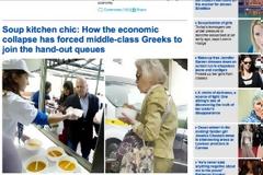 Daily Mail: Οι Έλληνες ζουν απο τα συσσίτια