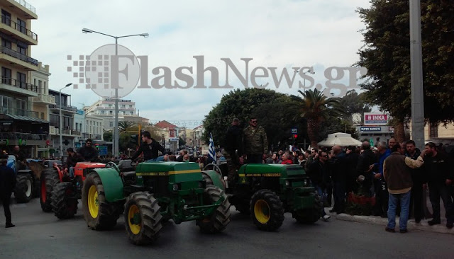Απόβαση τρακτέρ στη Δημοτική Αγορά Χανίων - Κήδεψαν το ασφαλιστικό... [photos] - Φωτογραφία 3