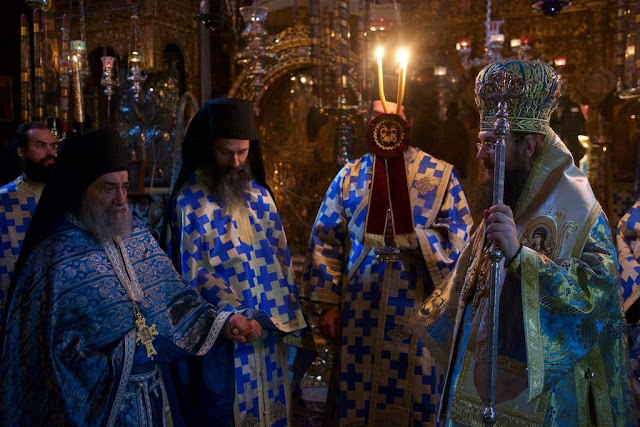 7909 - Τιμητική διάκριση της Ουκρανικής Εκκλησίας στον Καθηγούμενο της Ιεράς Μονής Δοχειαρίου Γέροντα Γρηγόριο - Φωτογραφία 16