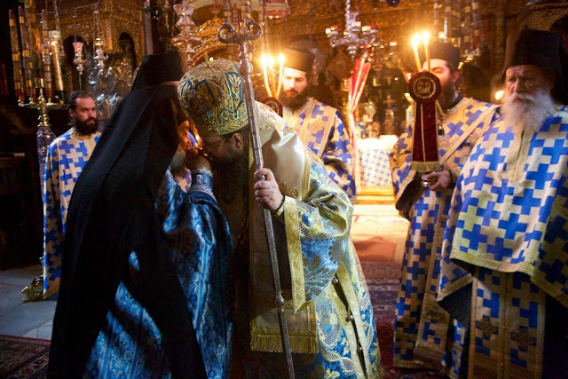 7909 - Τιμητική διάκριση της Ουκρανικής Εκκλησίας στον Καθηγούμενο της Ιεράς Μονής Δοχειαρίου Γέροντα Γρηγόριο - Φωτογραφία 21