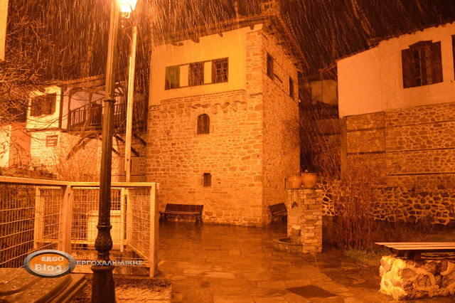 Χιόνια στη Χαλκιδική - Φωτογραφία 2