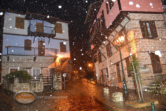 Χιόνια στη Χαλκιδική - Φωτογραφία 7