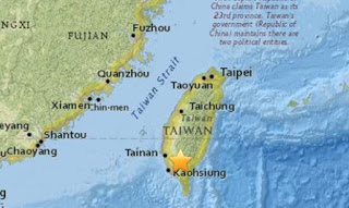 Σεισμός 6,7 Ρίχτερ στην Ταϊβάν - Φωτογραφία 1