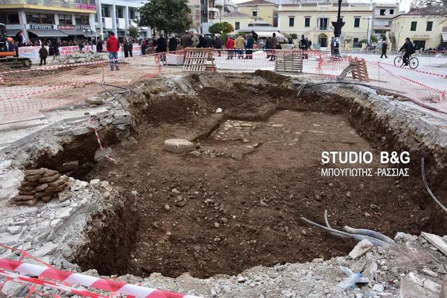 Aποκαλύφθηκε το δάπεδο Βυζαντινού ναού στην πόλη του Άργους - Φωτογραφία 4