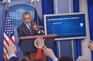 Wall Street: Την πτώση της ανεργίας χαιρέτισε ο Ομπάμα ... - Φωτογραφία 1
