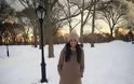 Ιωάννα Τριανταφυλλίδου: Βόλτα στη χιονισμένη Νέα Υόρκη - Φωτογραφία 2
