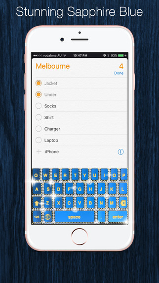 Bling My Keyboard : AppStore new free ....κάνετε το πληκτρολόγιο σας κόσμημα - Φωτογραφία 6