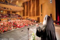 7932 - Ο Γέροντας Εφραίμ Βατοπαιδινός μίλησε σε εκδήλωση της Ιεράς Μητροπόλεως Βεροίας για τις πολύτεκνες οικογένειες (φωτογραφίες)