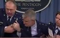 Επικεφαλής της Πολεμικής Αεροπορίας των ΗΠΑ λιποθύμησε μπροστά στις κάμερες [video]