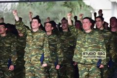 Ορκωμοσία των οπλιτών Μηχανικού της 2016 Α΄ ΕΣΣΟ