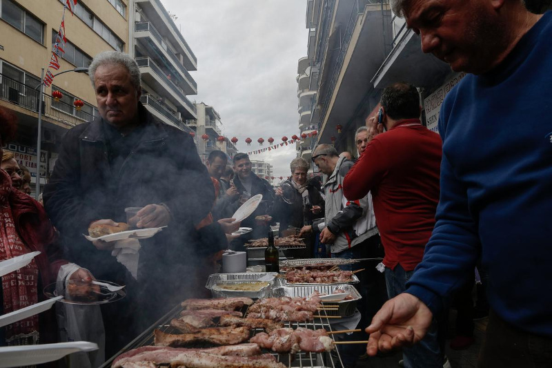 Τύμπανα, δράκοι και κόκκινα φανάρια στη Θεσσαλονίκη - Για τον εορτασμό της Κινέζικης Πρωτοχρονιάς [photos] - Φωτογραφία 8