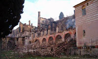 7954 - Πρόσφατες φωτογραφίες από την αποκατάσταση των ζημιών στο «Λευκό κονάκι» της Ιεράς Μονής Χιλιανδαρίου - Φωτογραφία 1