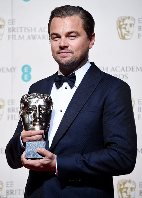 BAFTA 2016: Η στιγμή του θριάμβου για τον Leonardo Di Caprio... [photos] - Φωτογραφία 2