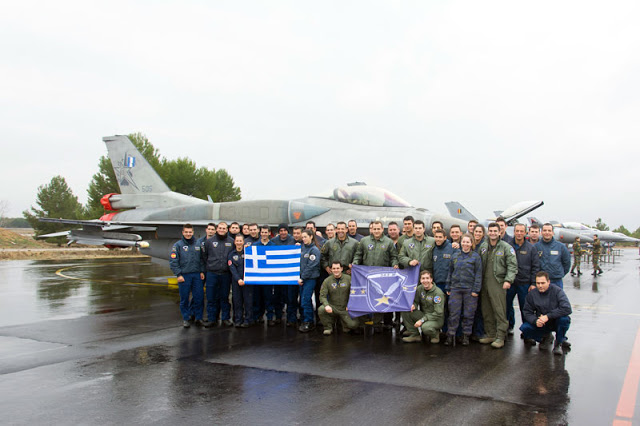 Συμμετοχή της 343 Μοίρας στην 1η Εκπαιδευτική Σειρά Αέρος του TLP 2016 - Φωτογραφία 3