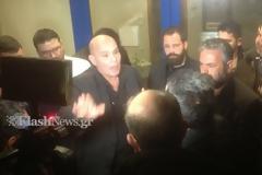 Στιγμές έντασης για τον Γιάννη Μιχελογιαννάκη από αγρότες [photos]