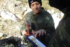 Τιμητική άσκηση της Μονάδας Εφέδρων Καταδρομών Μ.Ε.Κ. στον Γ΄ βράχο των Ειδικών Δυνάμεων