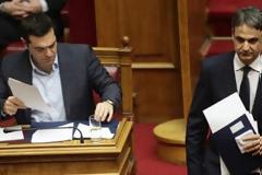 Σκληρός Τσίπρας, αμήχανος Κυριάκος – Οσα είπαν στις δευτερολογίες τους