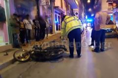 Λαμία: Μάνα και γιος τραυματίστηκαν σοβαρά σε τροχαίο με μηχανάκι
