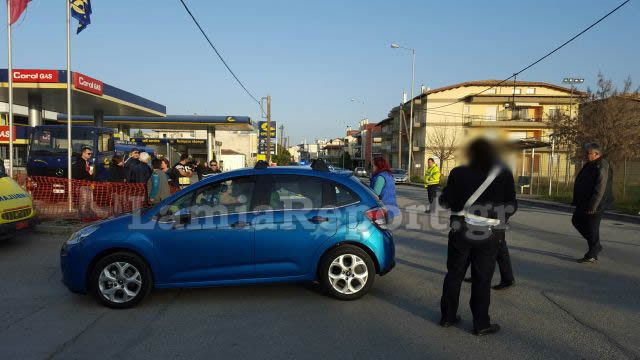 Λαμία: Παραβίασε STOP και χτύπησε κοπέλα με μηχανάκι [photo] - Φωτογραφία 3