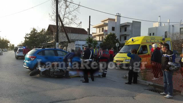 Λαμία: Παραβίασε STOP και χτύπησε κοπέλα με μηχανάκι [photo] - Φωτογραφία 9