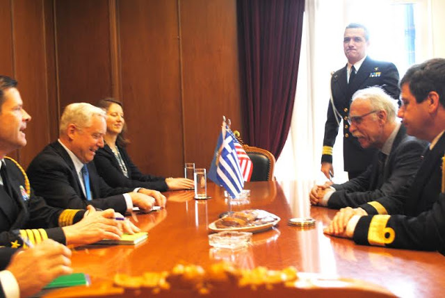 Συνάντηση ΑΝΥΕΘΑ Δημήτρη Βίτσα με τον Πρέσβη των Η.Π.Α. στην Ελλάδα - Φωτογραφία 2