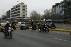 Φωτογραφίες ΑΝΑΓΝΩΣΤΗ από το σοβαρό τροχαίο στην Κηφισίας νωρίτερα