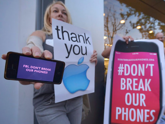 Κινήματα σε όλο τον κόσμο εναντίον του FBI από οπαδούς της Apple - Φωτογραφία 9