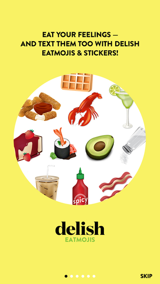 Delish Eatmoji Keyboard : AppStore new free...Ένα πληκτρολόγιο με πολύ φαγητό - Φωτογραφία 3