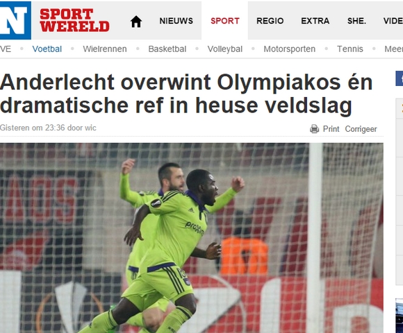 ΤΙ ΛΕΝΕ ΤΑ ΒΕΛΓΙΚΑ ΜΜΕ ΓΙΑ ΤΟ ΟΛΥΜΠΙΑΚΟΣ - ΑΝΤΕΡΛΕΧΤ... (PHOTOS) - Φωτογραφία 8