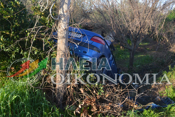 Πύργος: Εκτροπή θανάτου στις Κολυρέικες παράγκες – Ι.Χ έπεσε σε χαντάκι [video] - Φωτογραφία 2