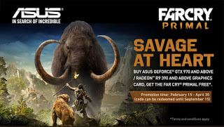 Δωρεάν το Far Cry Primal με την αγορά ASUS GPU - Φωτογραφία 1