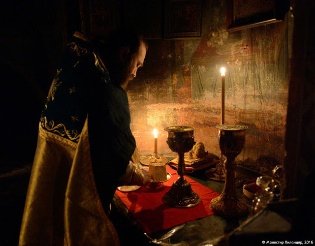 8037 - Φωτογραφίες από την πανήγυρη του Οσίου Συμεών του Μυροβλύτου στην Ιερά Μονή Χιλιανδαρίου. - Φωτογραφία 11