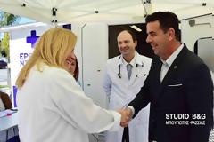 Καρδιολογικές εξετάσεις στα πλαίσια του τρίτου Μαραθωνίου στο Ναύπλιο