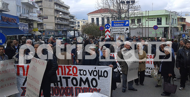 Μεγάλο Παμπελοποννησιακο συλλαλητήριο στον Πύργο... [photos] - Φωτογραφία 3