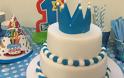 Γιόρτασαν τα πρώτα γενέθλια του «πρίγκιπά» τους με τούρτα υπερπαραγωγή!