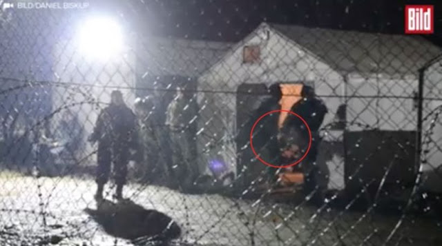 Βίντεο-σοκ: Συνοριοφύλακας στην ΠΓΔΜ κλωτσάει πρόσφυγα! - Φωτογραφία 1