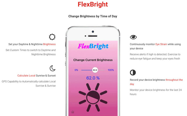 FlexBright :AppStore new...Η πρώτη αντίστοιχη εφαρμογή Λειτουργίας νύχτας - Φωτογραφία 1