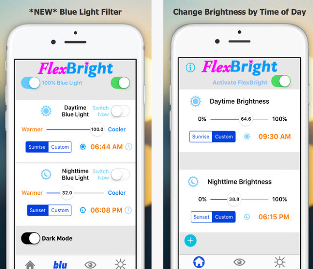 FlexBright :AppStore new...Η πρώτη αντίστοιχη εφαρμογή Λειτουργίας νύχτας - Φωτογραφία 3