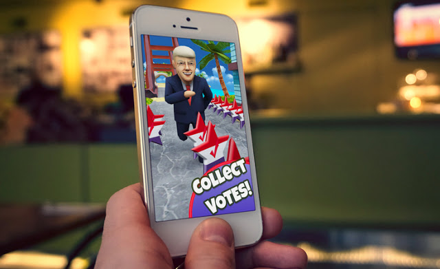 Hilarious Election Run 2016 : AppStore new free...Βγάλτε τον πρόεδρο της Αμερικής - Φωτογραφία 1