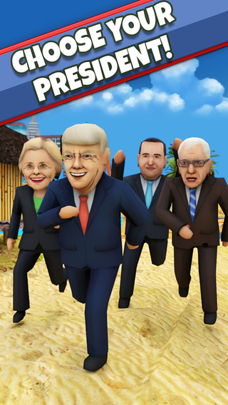 Hilarious Election Run 2016 : AppStore new free...Βγάλτε τον πρόεδρο της Αμερικής - Φωτογραφία 3