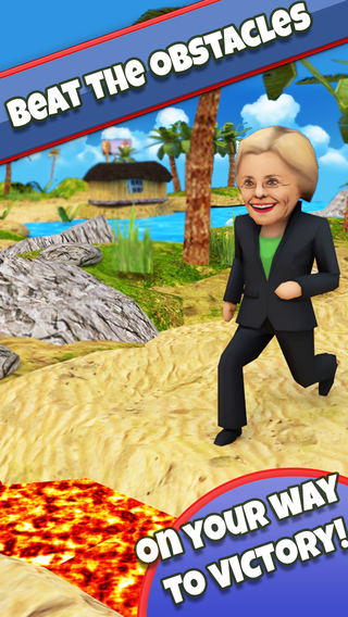 Hilarious Election Run 2016 : AppStore new free...Βγάλτε τον πρόεδρο της Αμερικής - Φωτογραφία 4
