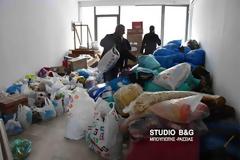 Συγκέντρωση τροφίμων και ρούχων για τους πρόσφυγες της Συρίας από την Ιερά Μητρόπολη Αργολίδος