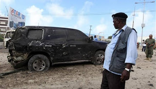 Έκρηξη στη Σομαλία με νεκρούς αστυνομικούς... - Φωτογραφία 1