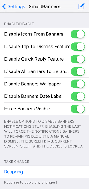 SmartBanners : Cydia tweak free...προσαρμόσετε τις ειδοποιήσεις - Φωτογραφία 2