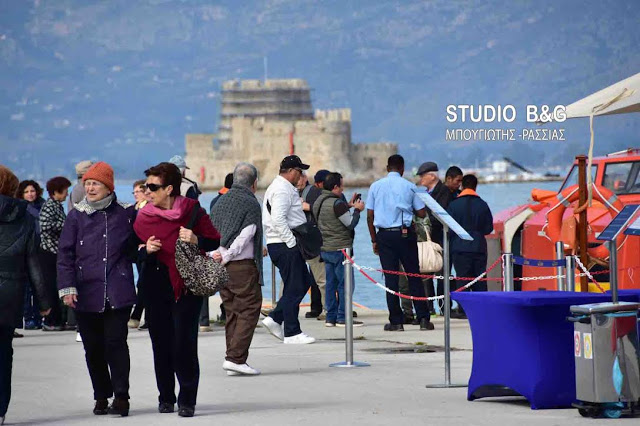 Στο λιμάνι του Ναυπλίου κατέπλευσε το κρουαζιερόπλοιο Costa Neoclassica - Φωτογραφία 3