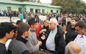 Επίσκεψη ΑΝΥΕΘΑ Δημήτρη Βίτσα στο κέντρο μετεγκατάστασης προσφύγων στο Σχιστό