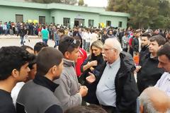 Επίσκεψη ΑΝΥΕΘΑ Δημήτρη Βίτσα στο κέντρο μετεγκατάστασης προσφύγων στο Σχιστό